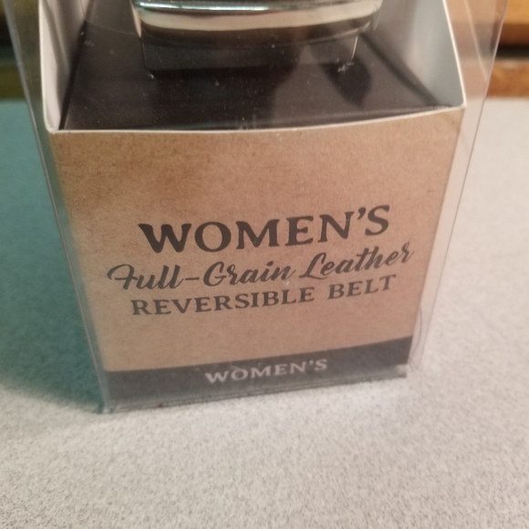 NEW Full Grain Leather Reversible Belt - Picture 2 of 6